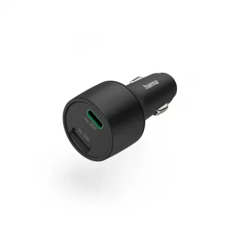 Hama 00201690 cargador móvil smartphone negro mechero de coche carga rápida coche