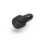 Cargador de coche Hama 00201632 carga rápida 2 conectores USB Type-C negro
