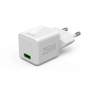 Hama 00201981 cargador móvil auriculares, powerbank, smartphone, tablet blanco AC carga rápida interior