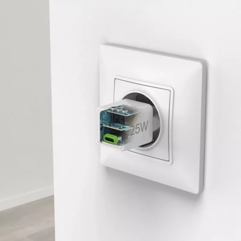 Hama 00201981 cargador móvil auriculares, powerbank, smartphone, tablet blanco AC carga rápida interior