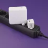 Hama 00201981 cargador móvil auriculares, powerbank, smartphone, tablet blanco AC carga rápida interior