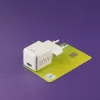 Cargador de interior Hama 00201980 carga rápida blanco USB Type-C