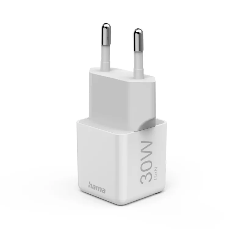 Hama 00201982 cargador móvil smartphone, tablet blanco AC carga rápida interior