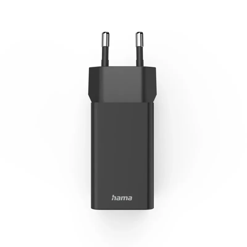 Hama 00201990 cargador móvil auriculares, powerbank, smartphone, tablet negro AC carga rápida interior