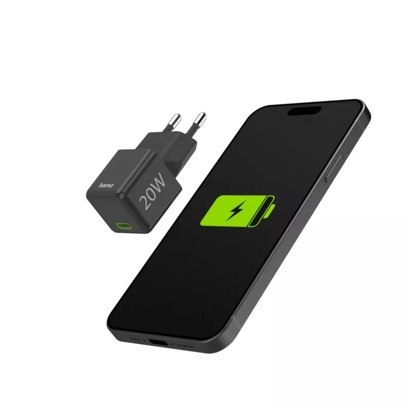 Hama 00201984 Cargador para dispositivos móviles smartphone negro AC carga rápida interior