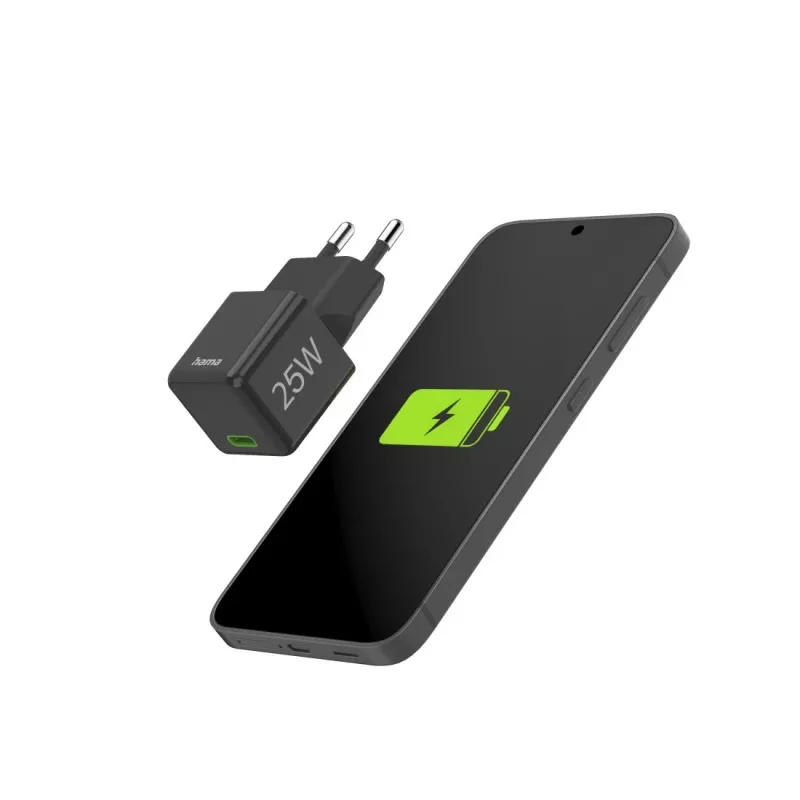 Hama 00201985 Cargador para dispositivos móviles smartphone negro AC carga rápida interior