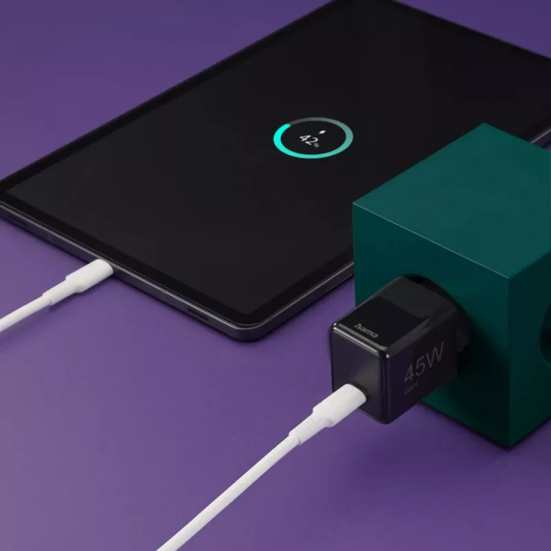 Hama 00201987 Cargador para dispositivos móviles portátil, smartphone, tablet negro AC carga rápida interior