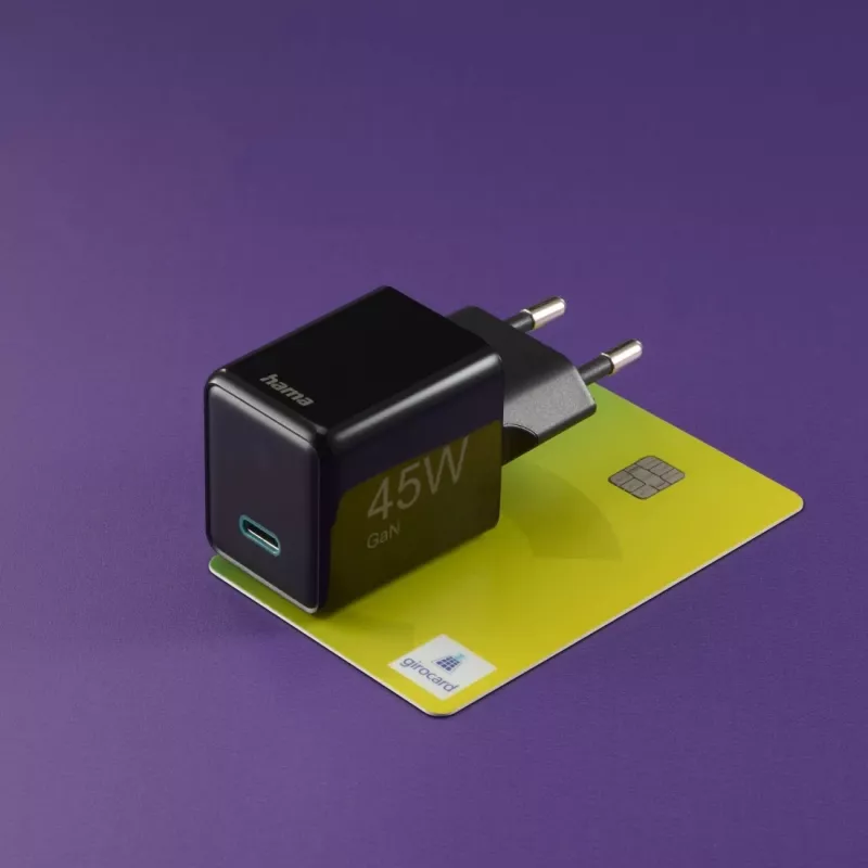 Hama 00201987 Cargador para dispositivos móviles portátil, smartphone, tablet negro AC carga rápida interior