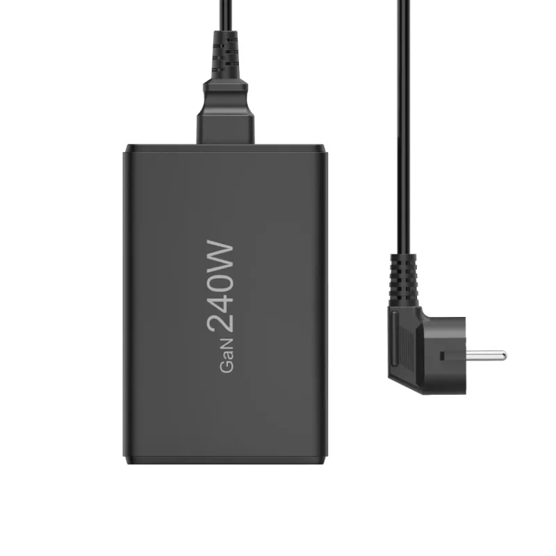 Estación de carga HAMA 201977, 240W totales, 4× USB-C, 1× USB-A, negro