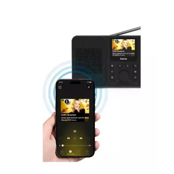Radio personal Hama 00054257 sintonizador digital DAB DAB+ FM 3W