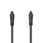 Hama 00205134 Cable de audio 1,5 m TOSLINK negro