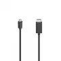Hama 00200717 Adaptador de cable de vídeo 1,5 m USB Type-C DisplayPort negro