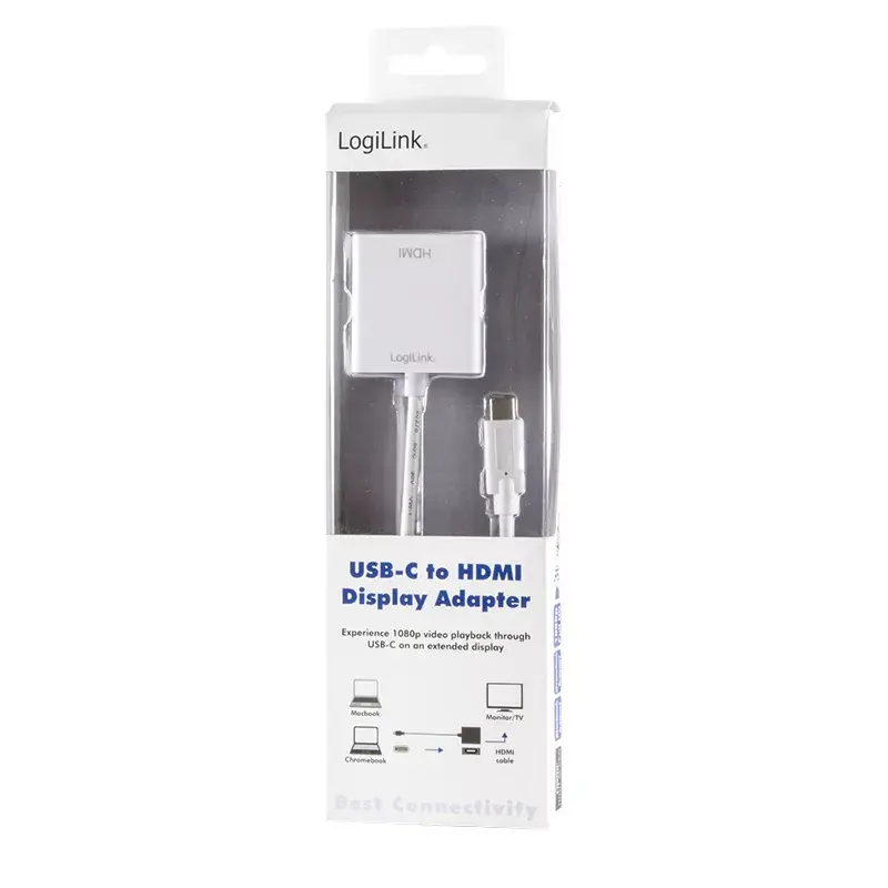 Adaptador gráfico USB LogiLink UA0236A blanco