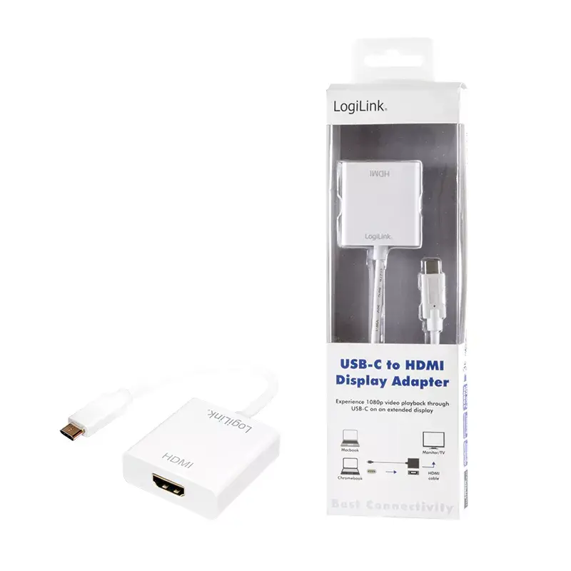 Adaptador gráfico USB LogiLink UA0236A blanco