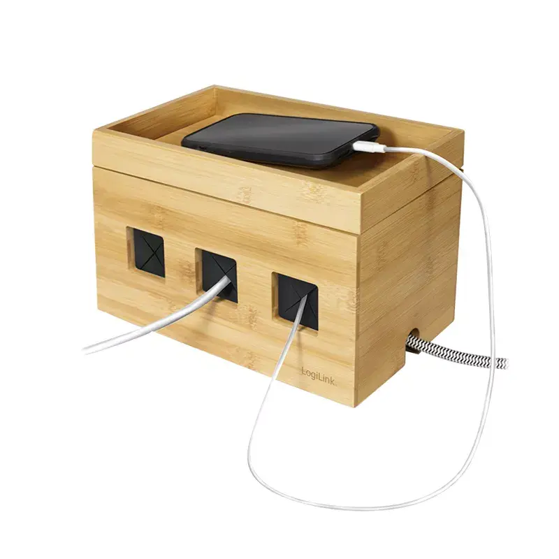 Caja para cables LogiLink KAB0076 madera 140x255x165 mm