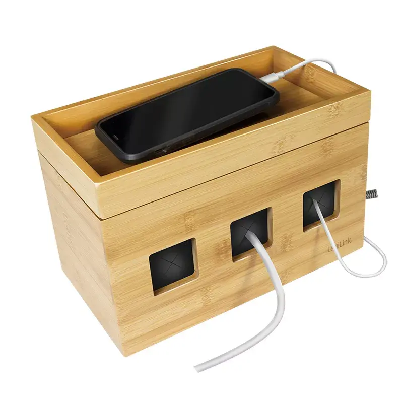Caja para cables LogiLink KAB0076 madera 140x255x165 mm
