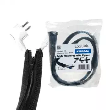 Funda para cables LogiLink KAB0046 negro