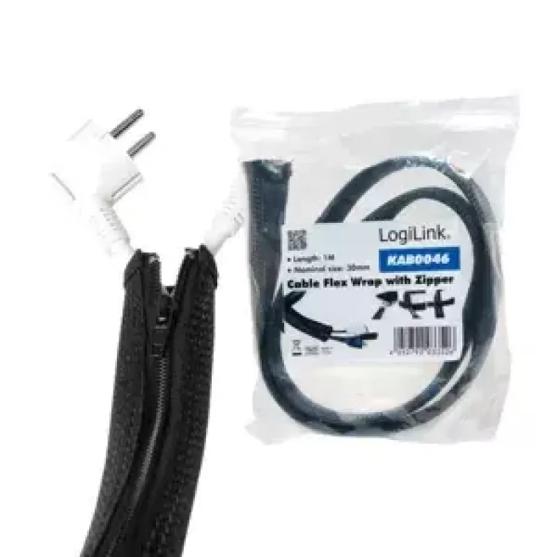 Funda para cables LogiLink KAB0046 negro