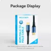 Vention Cable HDMI 2.1 trenzado de algodón, 8K 60Hz/4K 120Hz, M/M, 3 m, azul