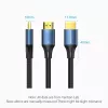 Vention Cable HDMI 2.1 trenzado de algodón, 8K 60Hz/4K 120Hz, M/M, 3 m, azul