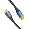 Vention Cable HDMI 2.1 trenzado de algodón, 8K 60Hz/4K 120Hz, M/M, 3 m, azul