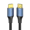 Vention Cable HDMI 2.1 trenzado de algodón, 8K 60Hz/4K 120Hz, M/M, 3 m, azul
