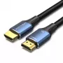 Vention Cable HDMI 2.1 trenzado de algodón, 8K 60Hz/4K 120Hz, M/M, 3 m, azul