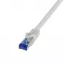 Cable de red LogiLink C6A022S RJ-45 Cat6a 0,5 m gris