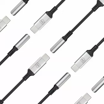 Cable USB 3MK de 3,5 mm jack 3,5 mm 1 ud. USB-C a jack 3,5 mm