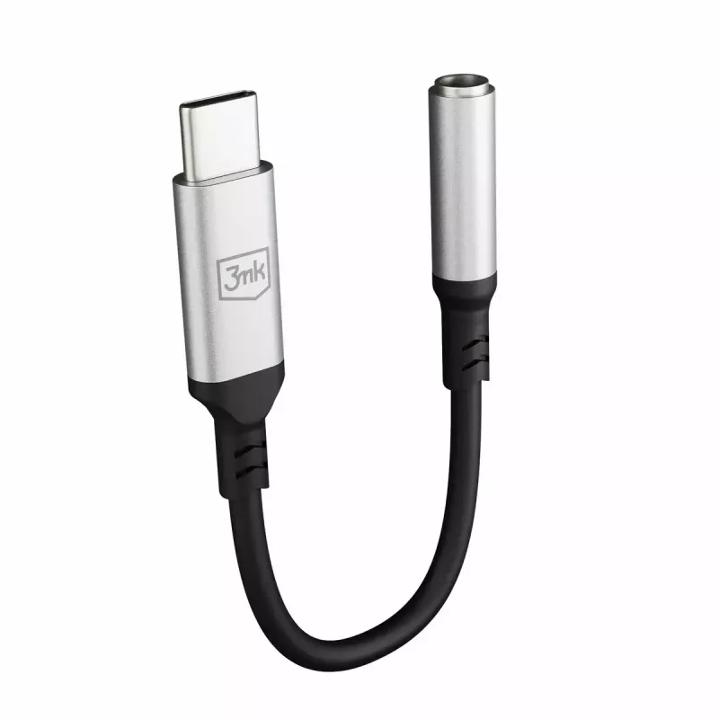 Cable USB 3MK de 3,5 mm jack 3,5 mm 1 ud. USB-C a jack 3,5 mm