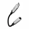 Cable USB 3MK de 3,5 mm jack 3,5 mm 1 ud. USB-C a jack 3,5 mm