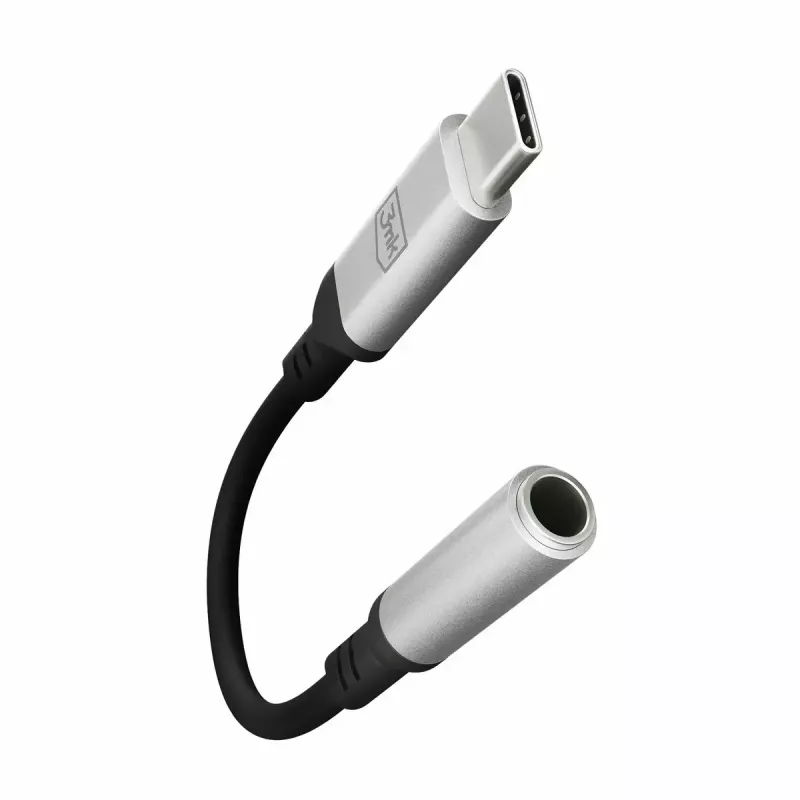 Cable USB 3MK de 3,5 mm jack 3,5 mm 1 ud. USB-C a jack 3,5 mm