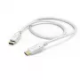 Cable de carga Hama, USB-C - USB-C, 1,5 m, blanco