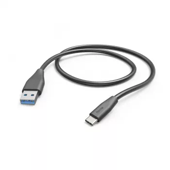 Cable USB Hama 00201595 USB 2.0 1,5 m USB-A USB-C negro