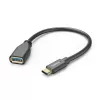 Cable USB Hama 00201605 USB 3.2 Gen 1 (3.1 Gen 1) 0,15 m USB-C USB-A negro