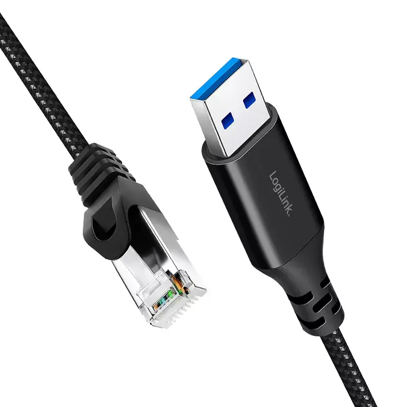 Cable de red LogiLink CU0400 RJ-45 Cat6 1 m negro