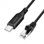 Cable de red LogiLink CU0413 RJ-45 Cat6 3 m negro