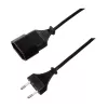 Cable de alimentación LogiLink 3 m 2x CEE 7/16