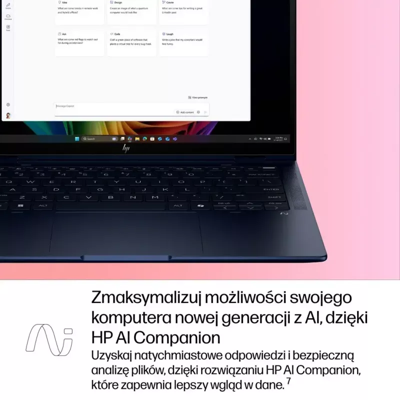 Portátil HP EliteBook X Flip G1i 14 7 32GB 512GB Win11Pro