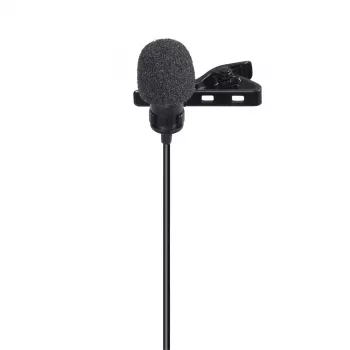 Micrófono de solapa Hama Smart negro
