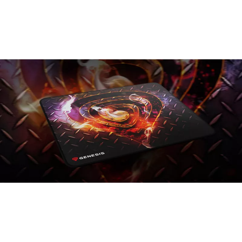 Alfombrilla gaming GENESIS Carbon 500 M Steel G2 multicolor
