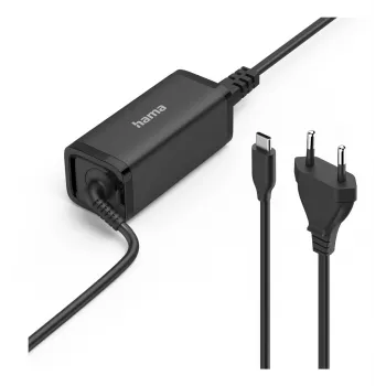 Hama 00200023 Fuente de alimentación 65W Negro Interior para portátil