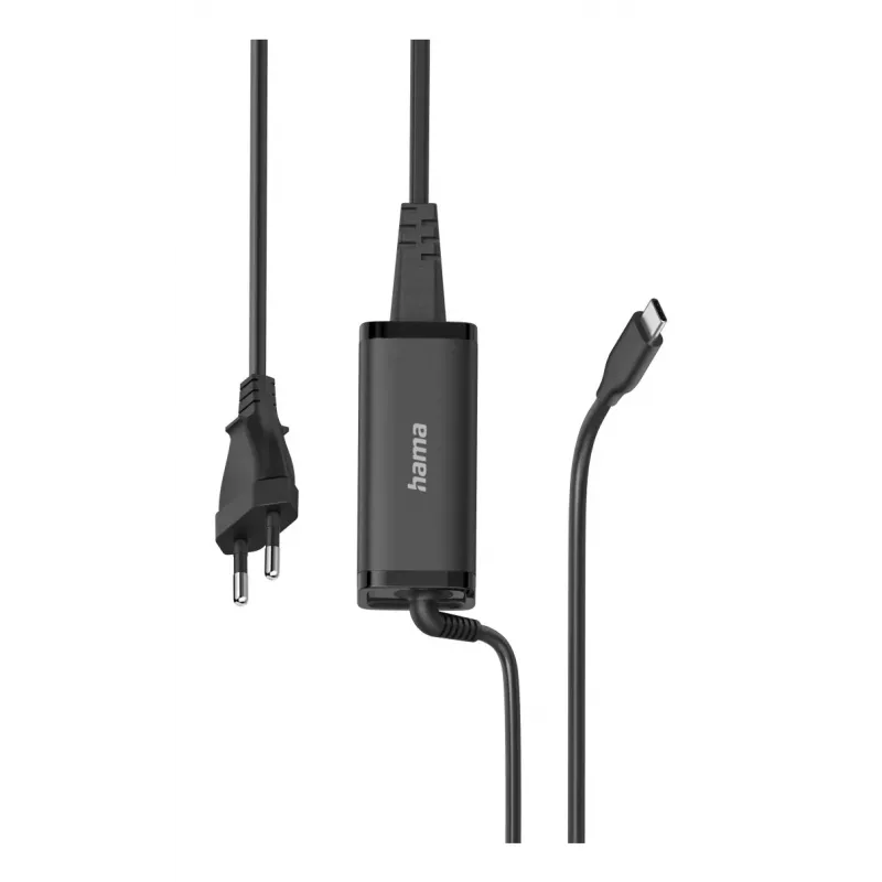 Hama 00200023 Fuente de alimentación 65W Negro Interior para portátil