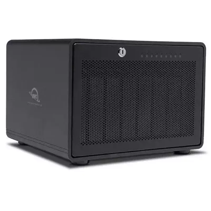 OWC ThunderBay 8 Array de discos Sobremesa Negro 8 unidades HDD SSD