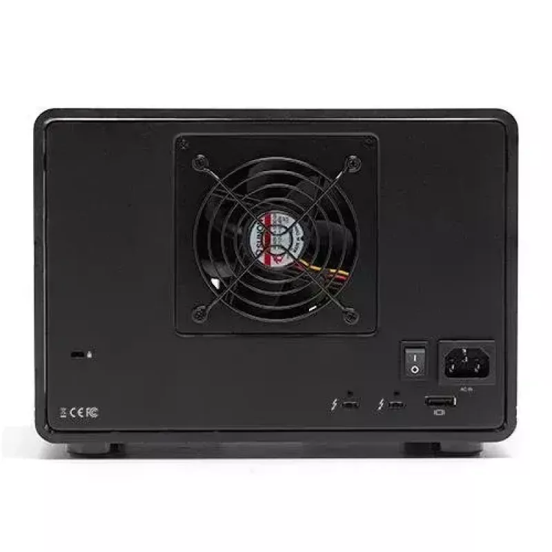 OWC ThunderBay 8 Array de discos Sobremesa Negro 8 unidades HDD SSD