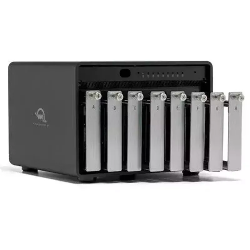 OWC ThunderBay 8 Array de discos Sobremesa Negro 8 unidades HDD SSD