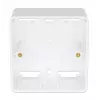 Caja de superficie Intellinet 771900 771917 80x80x45mm Blanco señal RAL9003