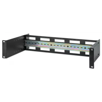 Guía para rack Intellinet 716345 Negro Aluminio 487 mm x 210 mm x 89 mm