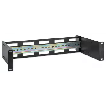 Guía para rack Intellinet 716345 Negro Aluminio 487 mm x 210 mm x 89 mm
