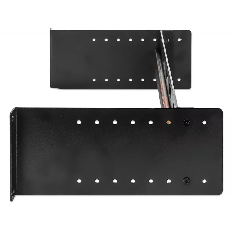 Intellinet 716345 Soporte para carril DIN de 19 pulgadas con profundidad ajustable, 2U
